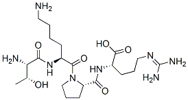 (2S)-2-[[(2S)-1-[(2S)-6-amino-2-[[(2S,3R)-2-amino-3-hydroxy-butanoyl]amino]hexanoyl]pyrrolidine-2-carbonyl]amino]-5-(diaminomethylideneamino)pentanoic acid分子式结构图