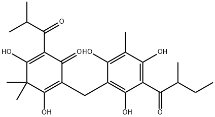 saroaspidin B分子式结构图