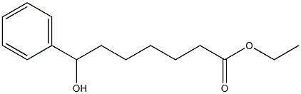 7-羟基-7-苯基庚酸乙酯分子式结构图