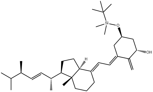 1S,5R,E)-5 - ((叔丁基二甲基硅烷基)氧基)-3 - ((E)-2 - ((1R,3AS分子式结构图