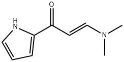 (E)-3-(DIMETHYLAMINO)-1-(1H-PYRROL-2-YL)PROP-2-EN-1-ONE分子式结构图