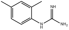 1-(2,4-二甲基苯基)胍分子式结构图