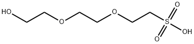 Hydroxy-PEG2-sulfonic acid分子式结构图