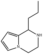 1-丙基-1,2,3,4-四氢-吡咯并[1,2-A]吡嗪分子式结构图