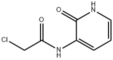 2-氯-N-(2-氧代-1,2-二氢吡啶-3-基)乙酰胺分子式结构图