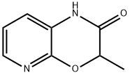 3-甲基-1H,2H,3H-吡啶并[2,3-B][1,4]噁嗪-2-酮分子式结构图