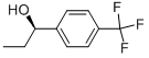 (1R)-1-[4-(三氟甲基)苯基]-1-丙醇分子式结构图