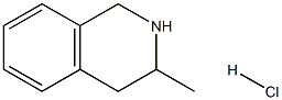 3-Methyl-1,2,3,4-Tetrahydroisoquinoline,HCl分子式结构图