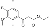 3-氧代-3(2,4,5-三氟-3-甲氧基 苯基) 丙酸 乙酯分子式结构图