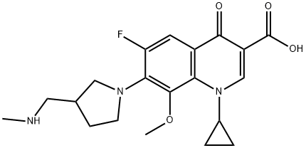 莫西沙星杂质158分子式结构图