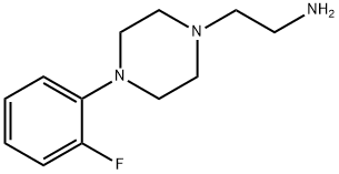 2-[4-(2-氟苯基)哌嗪-1-基]乙胺分子式结构图