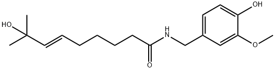 16-羟基辣椒素分子式结构图