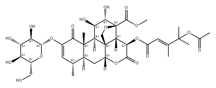 bruceantinoside C分子式结构图