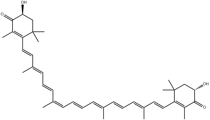 13-CIS-ASTAXANTHIN分子式结构图