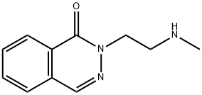 2-(2-(甲基氨基)乙基)酞嗪-1(2H)-酮分子式结构图