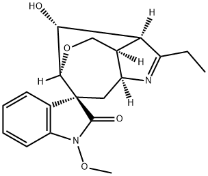 胡蔓藤碱分子式结构图