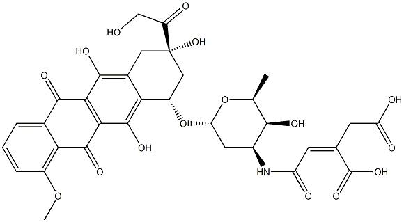 aconityldoxorubicin分子式结构图