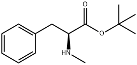 N-甲基-L-苯丙氨酸叔丁基酯分子式结构图