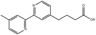 4-甲基-4'-(3-羟丙基)-2,2'-双吡啶分子式结构图