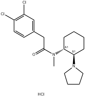 (+)-U-50488 hydrochloride分子式结构图