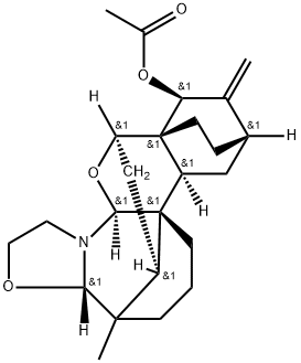 SPIRAMINE A分子式结构图