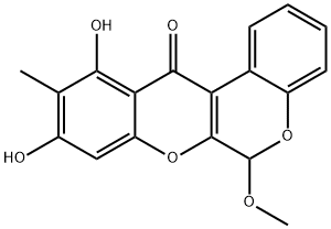 BOERAVINONE A分子式结构图