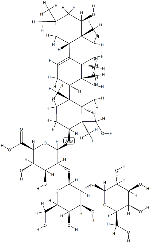 大豆皂苷 BA分子式结构图