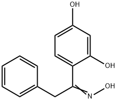 4-[(1Z)-N-hydroxy-2-phenylethanimidoyl]benzene-1,3-diol分子式结构图