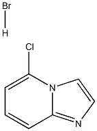 5-ChloroiMidazo[1,2-a]pyridine hydrobroMide分子式结构图