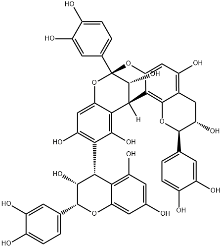 花生原花青素D分子式结构图