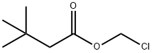 3,3-二甲基丁酸氯甲酯分子式结构图