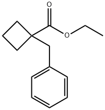 1-苄基环丁烷甲酸乙酯分子式结构图