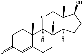 11-oxatestosterone分子式结构图