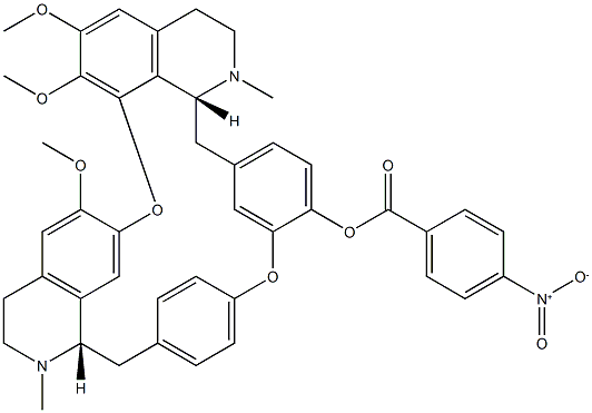 E6 Berbamine分子式结构图