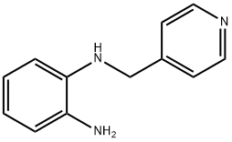 1-N-(pyridin-4-ylmethyl)benzene-1,2-diamine分子式结构图