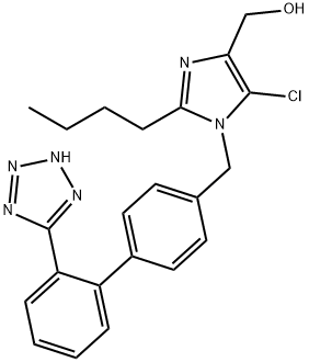 洛沙坦杂质C分子式结构图