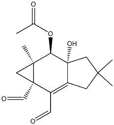 9α-Hydroxy acetylmerulidial分子式结构图