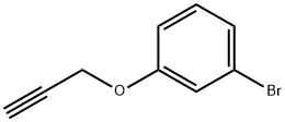 1-溴-3-(丙-2-炔-1-氧基)苯分子式结构图