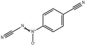 4-(Cyano-NNO-azoxy)benzonitrile分子式结构图