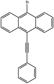 10-溴-9-苯炔基蒽分子式结构图