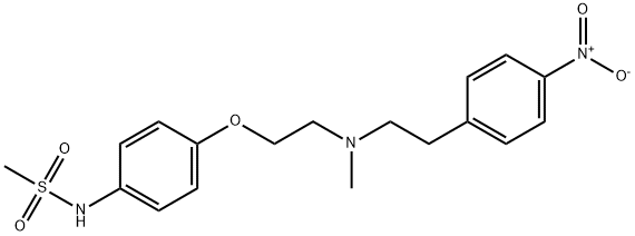 Dofetilide N`-Nitryl Impurity分子式结构图