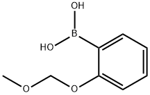 2-(甲氧基甲氧基)苯硼酸分子式结构图