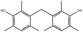 3,3'-Methylenebis[2,4,6-trimethylphenol]分子式结构图