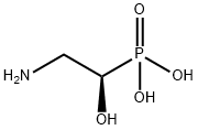 (2-氨基-1-羟基乙基)膦酸分子式结构图