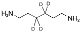 六亚甲基-3,3,4,4-D4-二胺分子式结构图