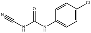 1-(4-氯苯基)-3-氰基-脲分子式结构图