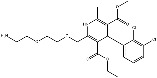 OLRADIPINE分子式结构图