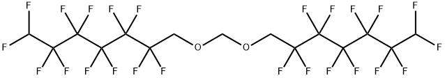 BIS(1H,1H,7H-PERFLUOROHEPTYLOXY)METHANE分子式结构图