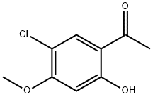 1-(5-氯-2-羟基-4-甲氧基苯基)乙基-1-酮分子式结构图