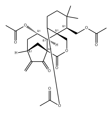 Acetylexidonin分子式结构图